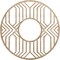Ekena Millwork Empire Wood Fretwork Pierced Ceiling Medallion, Red Oak, 38"OD x 13 7/8"ID x 1/4"T CMWP38X38X0250EPRO - alternate 1